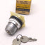 Used Square D Class 9001 Type KS-11K1 Series A 2-Position Selector Switch With Keys