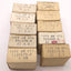Used Lot of 10 Type MW HTR Miscellaneous Parts