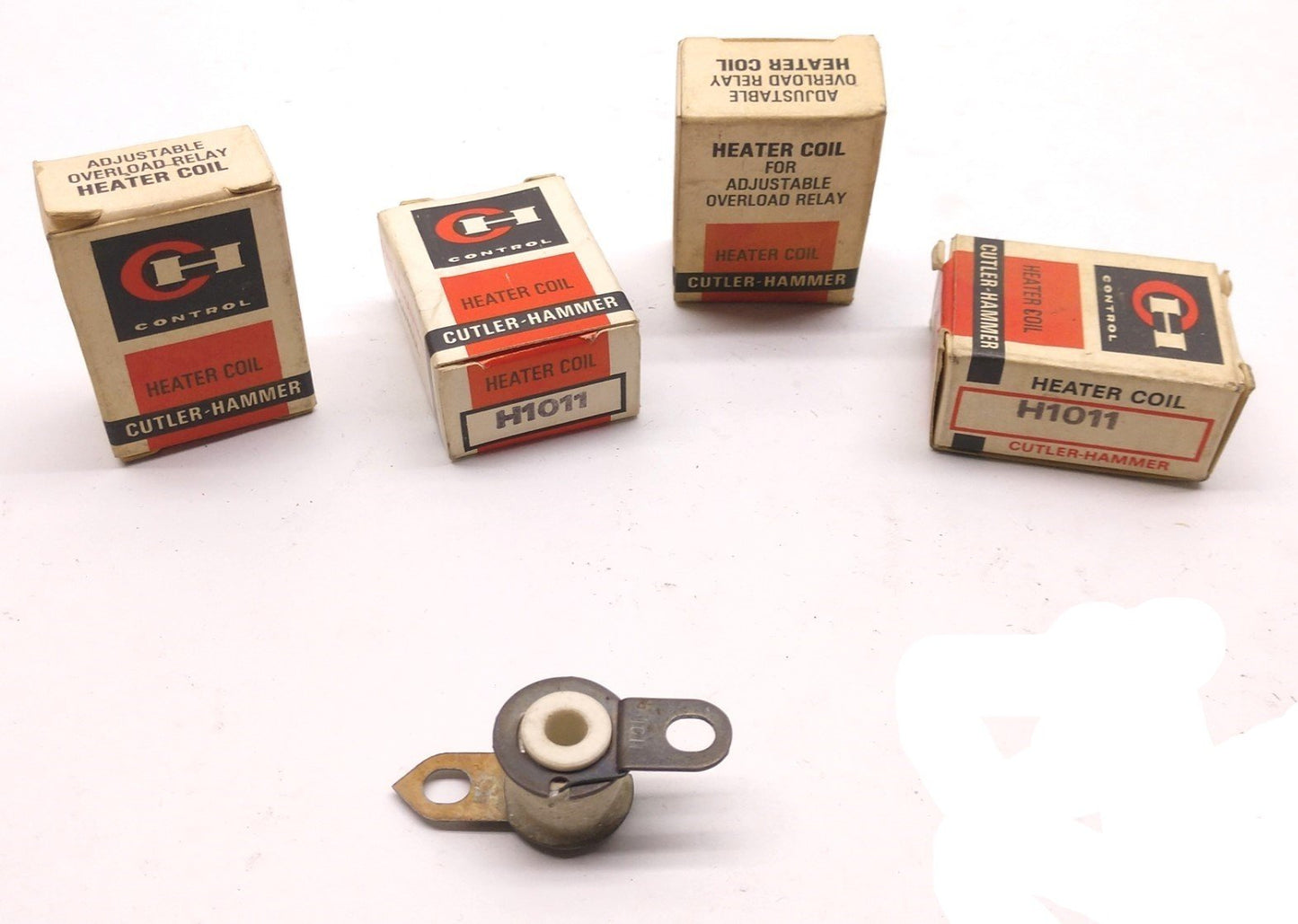 Used Lot of 4 In Box Cutler-Hammer Control H1011 Heater Coils