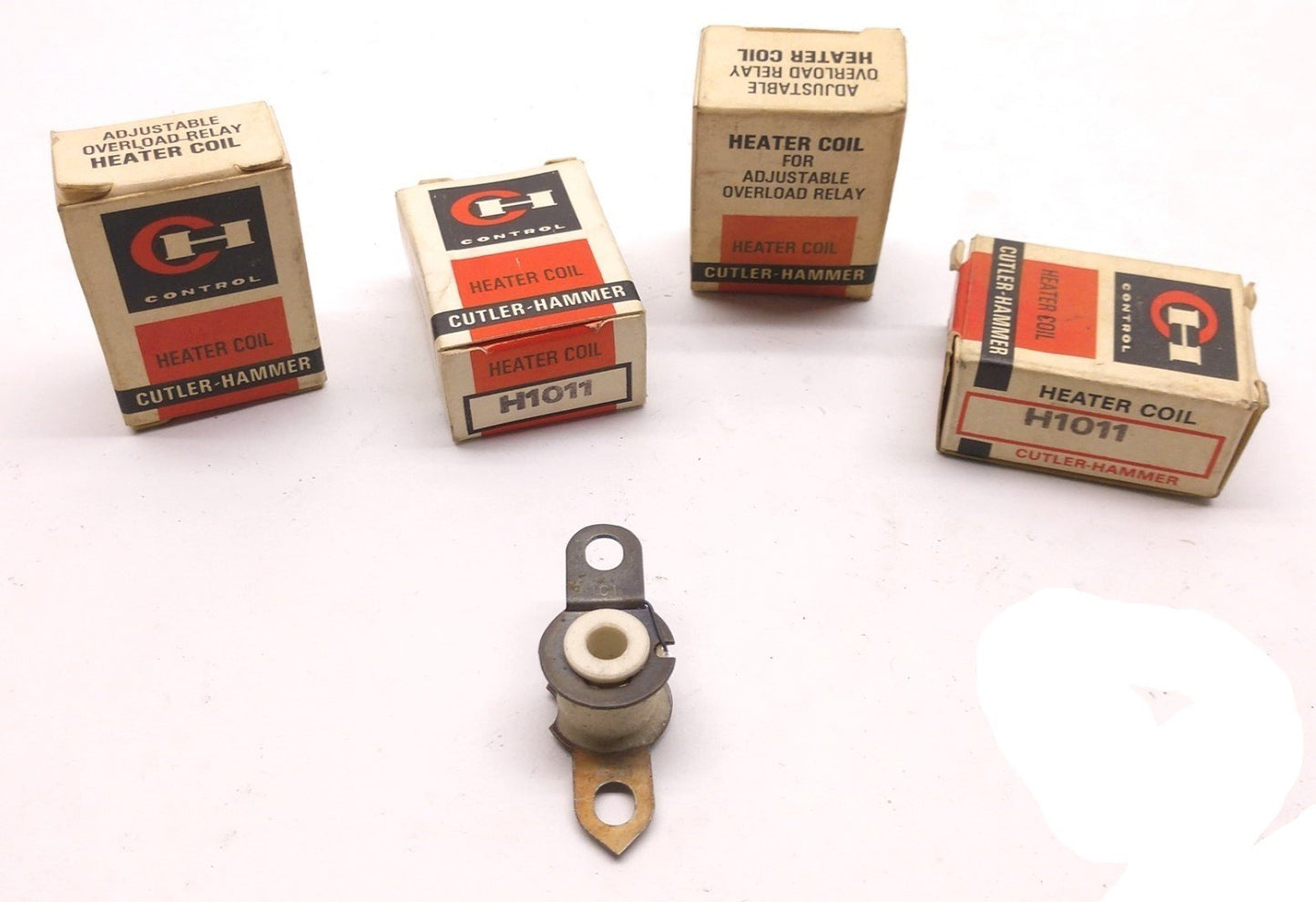 Used Lot of 4 In Box Cutler-Hammer Control H1011 Heater Coils