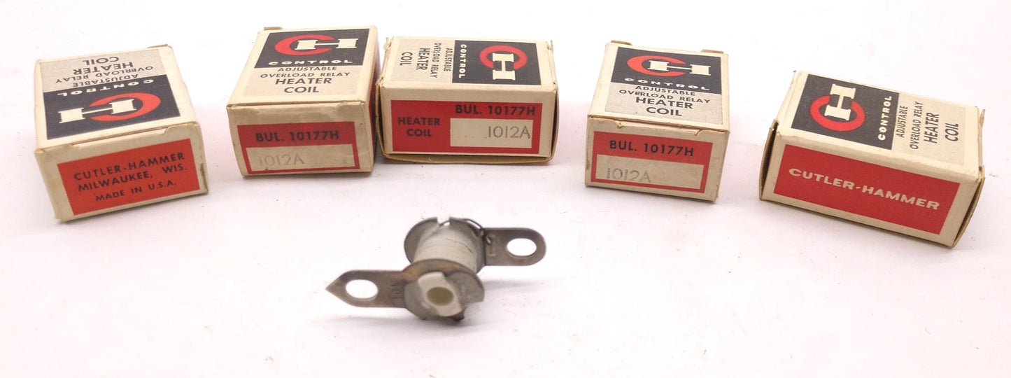 Used Lot of 5 In Box Cutler-Hammer Control 1012A Heater Coils