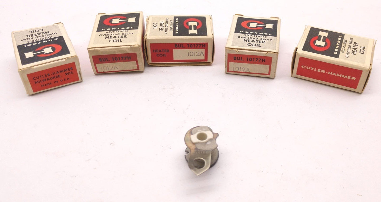 Used Lot of 5 In Box Cutler-Hammer Control 1012A Heater Coils