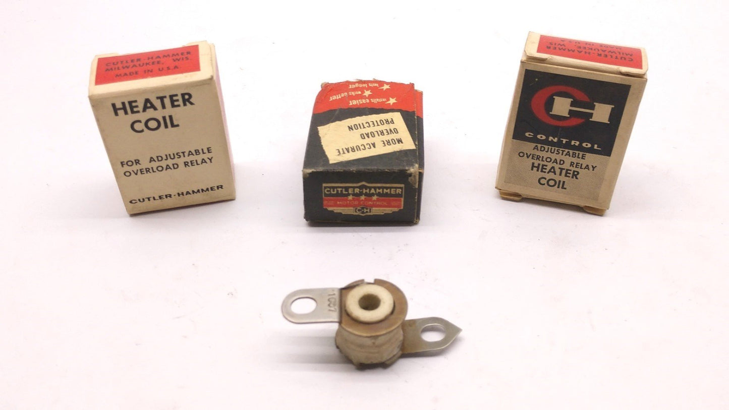 Used Lot of 3 In Box Cutler-Hammer Control 1007A Heater Coils