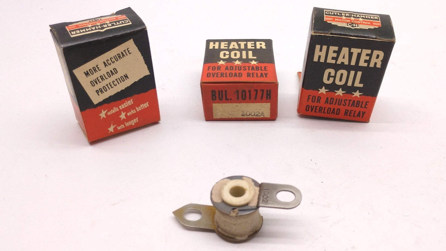 Used Lot of 3 In Box Cutler-Hammer Control 1002A Heater Coils