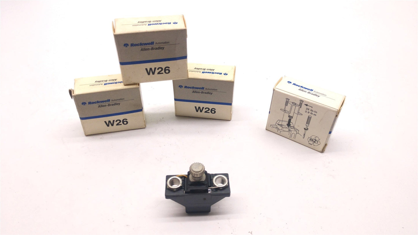 Used Lot of 4 In Box Allen-Bradley W26 Heater Element