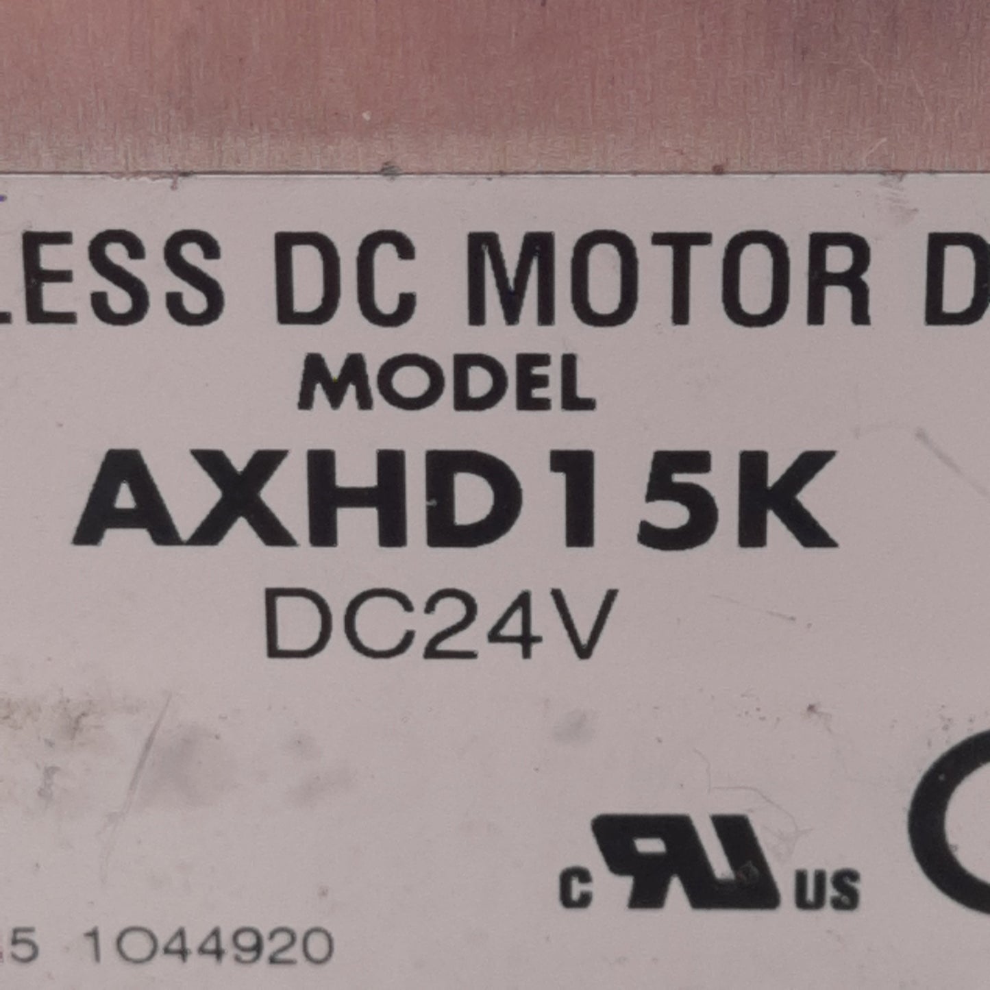 Used Oriental AXHD15K Brushless Vexta DC Motor Driver Speed Controller 24VDC, 15W