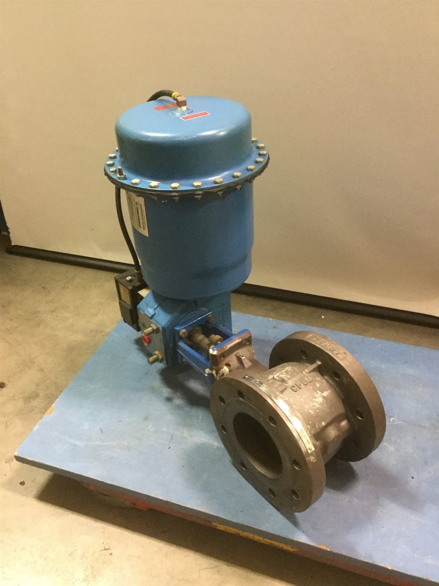 Used Finetrol FC Plug Control Valve 6" 150# w/Quadra Powr II Actuator&I/P Positioner2
