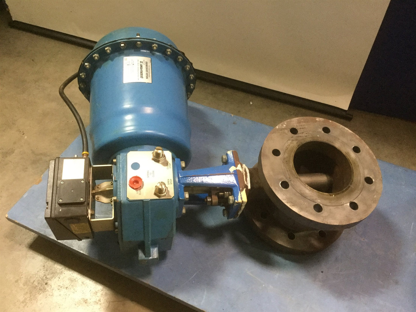 Used Finetrol FC Plug Control Valve 6" 150# w/Quadra Powr II Actuator&I/P Positioner2