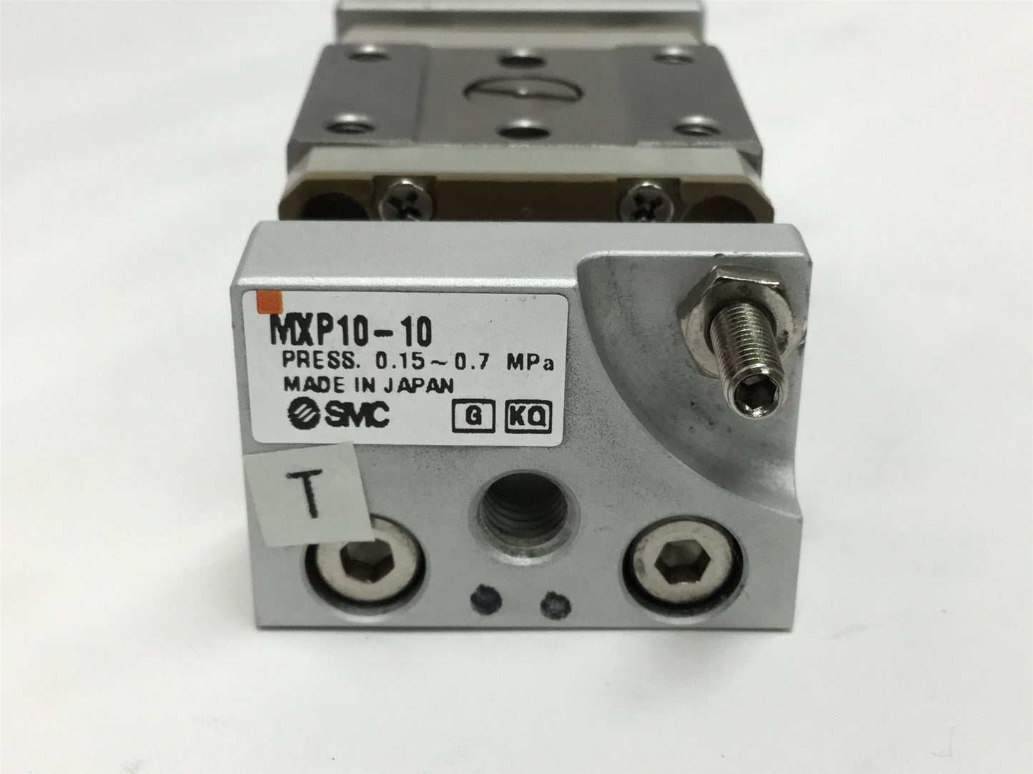 Used SMC MXP10-10 Guided Cylinder Compact Linear Slide Table, Bore: 10mm Stroke: 10mm