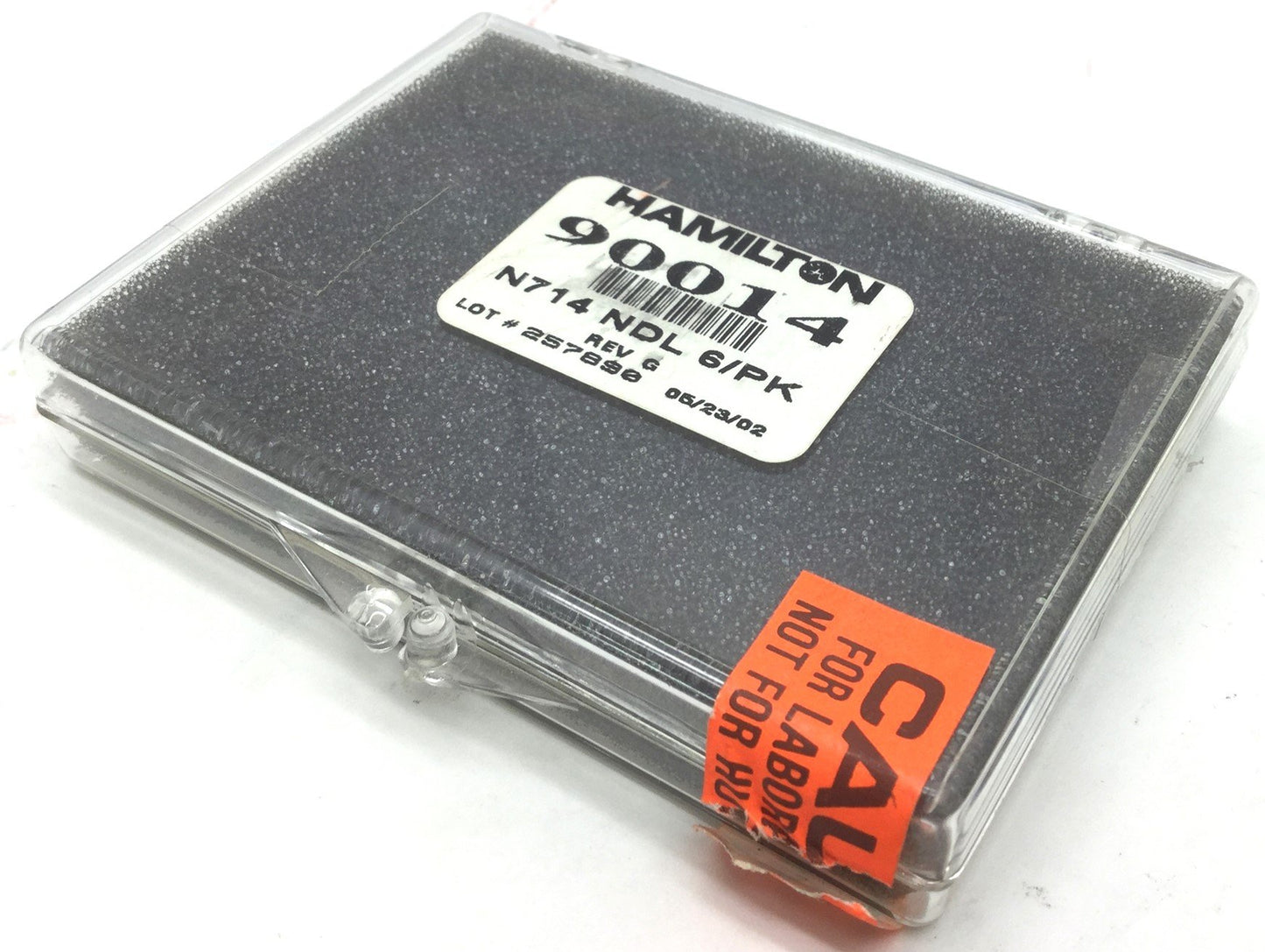 Used Hamilton N714 NDL 6/PK Pack of 6 Needles, Gauge 14, Point Style 2 Sharp