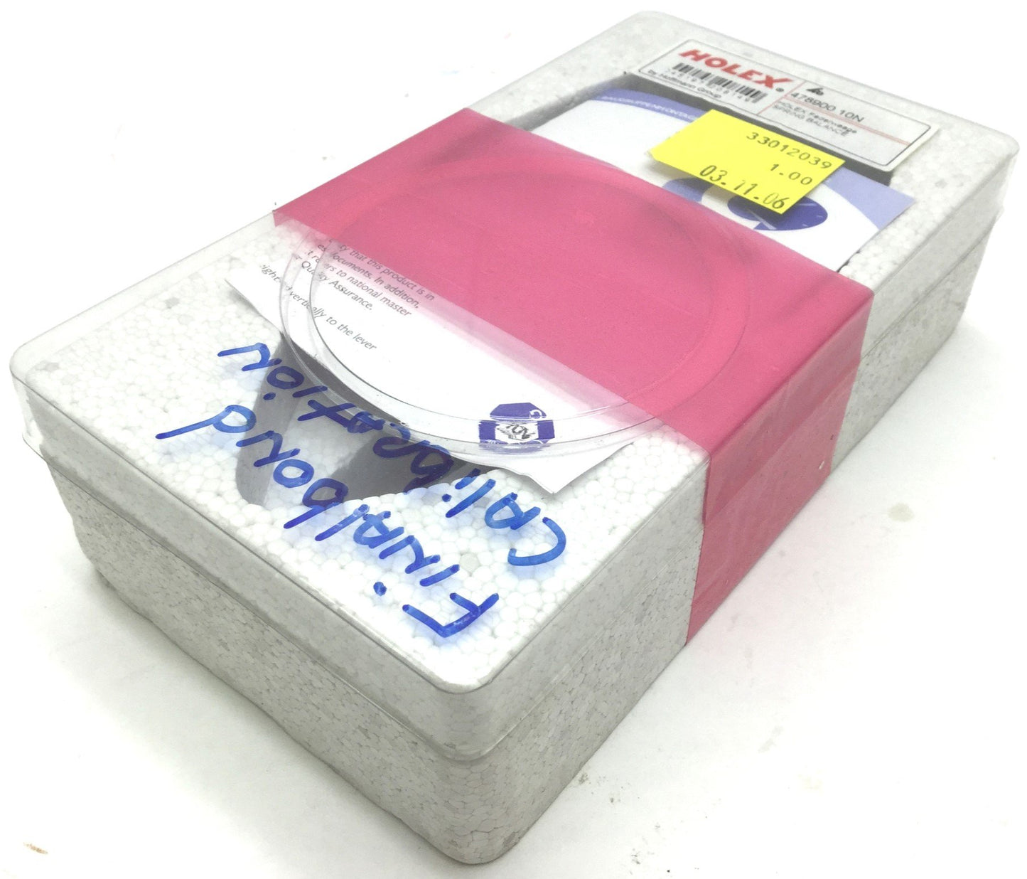 New Holex 478900 10N Spring Balance Measuring Range: 1 N, Scale Graduations: 0.2 N