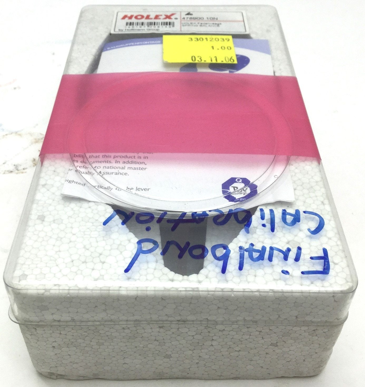 New Holex 478900 10N Spring Balance Measuring Range: 1 N, Scale Graduations: 0.2 N