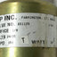 Used Norgren KIP 651125 Brass Solenoid Valve 24VDC Coil 1/8" Orifice 100psi 1/4NPT NO