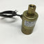 Used Norgren KIP 651125 Brass Solenoid Valve 24VDC Coil 1/8" Orifice 100psi 1/4NPT NO