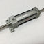 Used PHD DAVF1X21/4-E Pneumatic Double Rod Cylinder, 1" Bore, 2-1/4" Stroke, 1/8"NPT