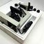 Used Meiji Techno TM-460 Compound Binocular Microscope Objective: 4x, 10x, 40x, 100x