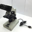 Used Meiji Techno TM-460 Compound Binocular Microscope Objective: 4x, 10x, 40x, 100x