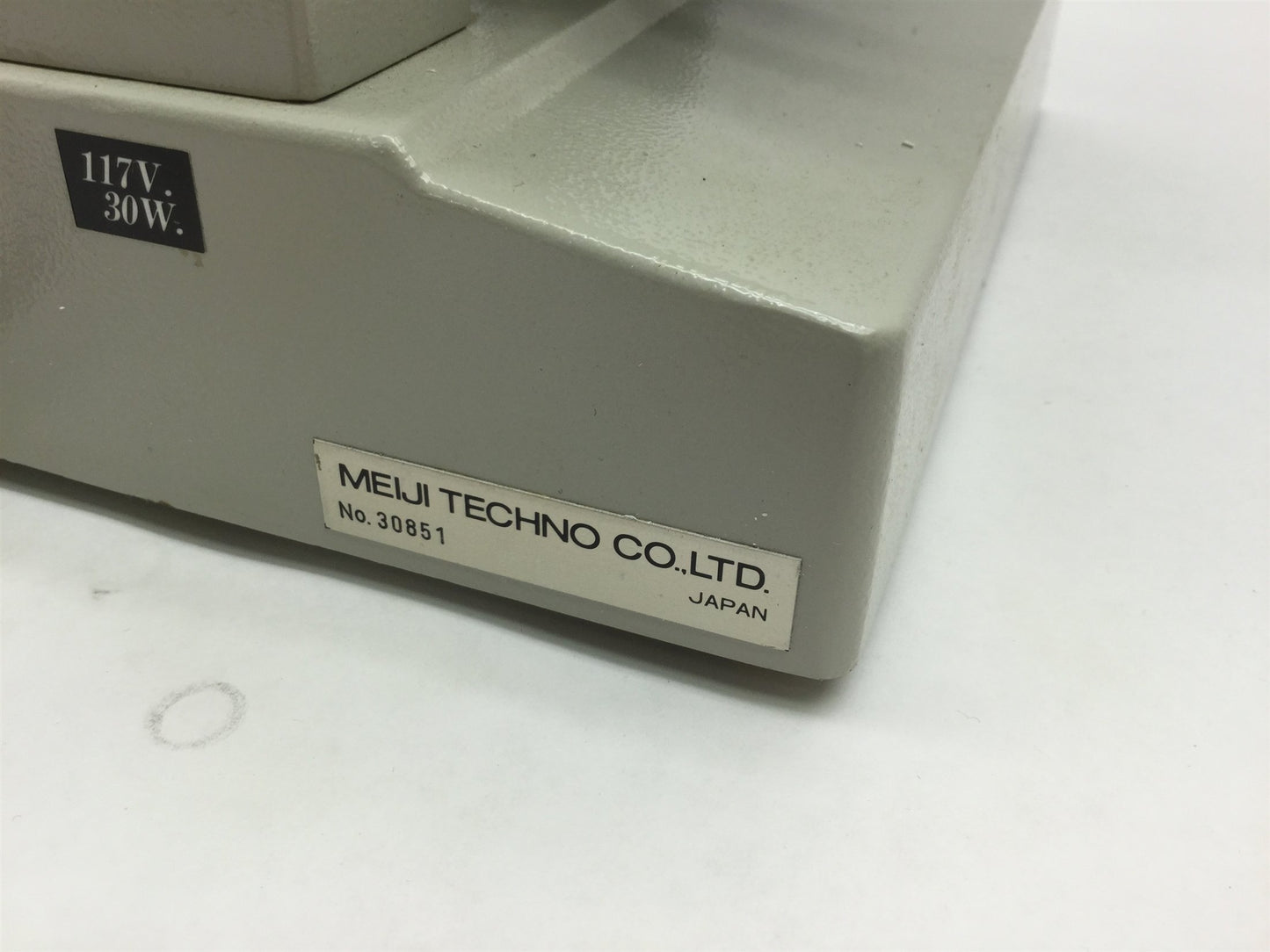 Used Meiji Techno TM-460 Compound Binocular Microscope Objective: 4x, 10x, 40x, 100x