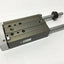Used PHD SA044X3-Q1 Pneumatic Slide 20mm Bore, 75mm Adjustable Travel Stroke, 150psi