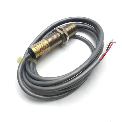 Used Allen-Bradley 871C-A5A18 Inductive Proximity Switch, ?18mm, 5mm Range, 10-30VDC