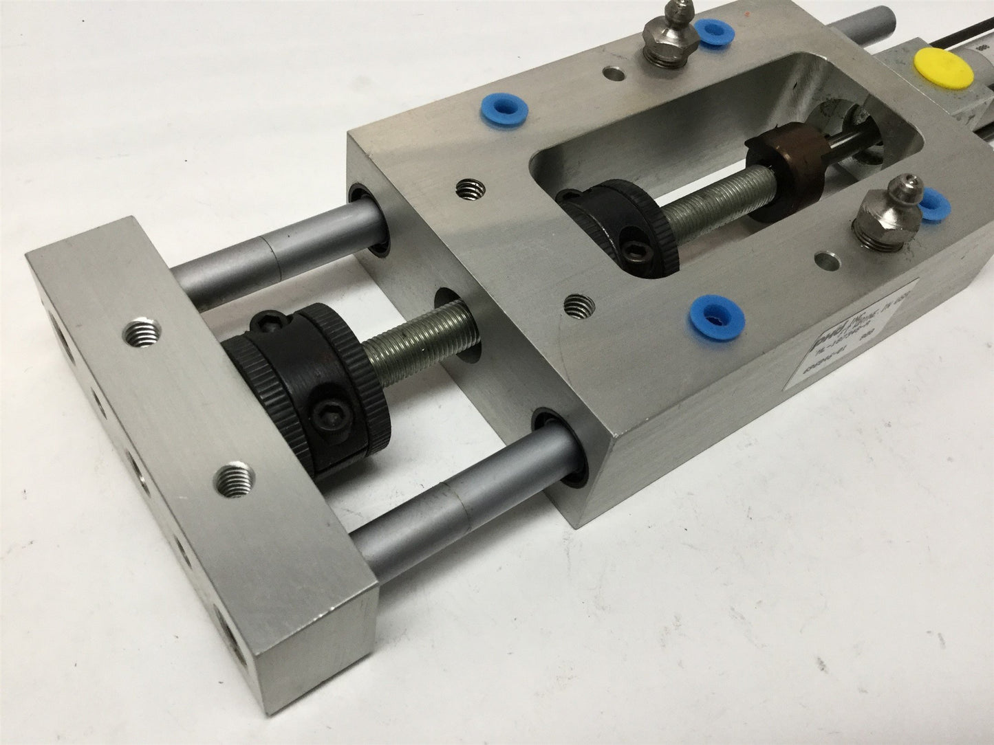 New – Open box PHD ML-187348-A Adjustable Linear Cylinder Slide Thruster Stroke: 1", 1/8 NPT
