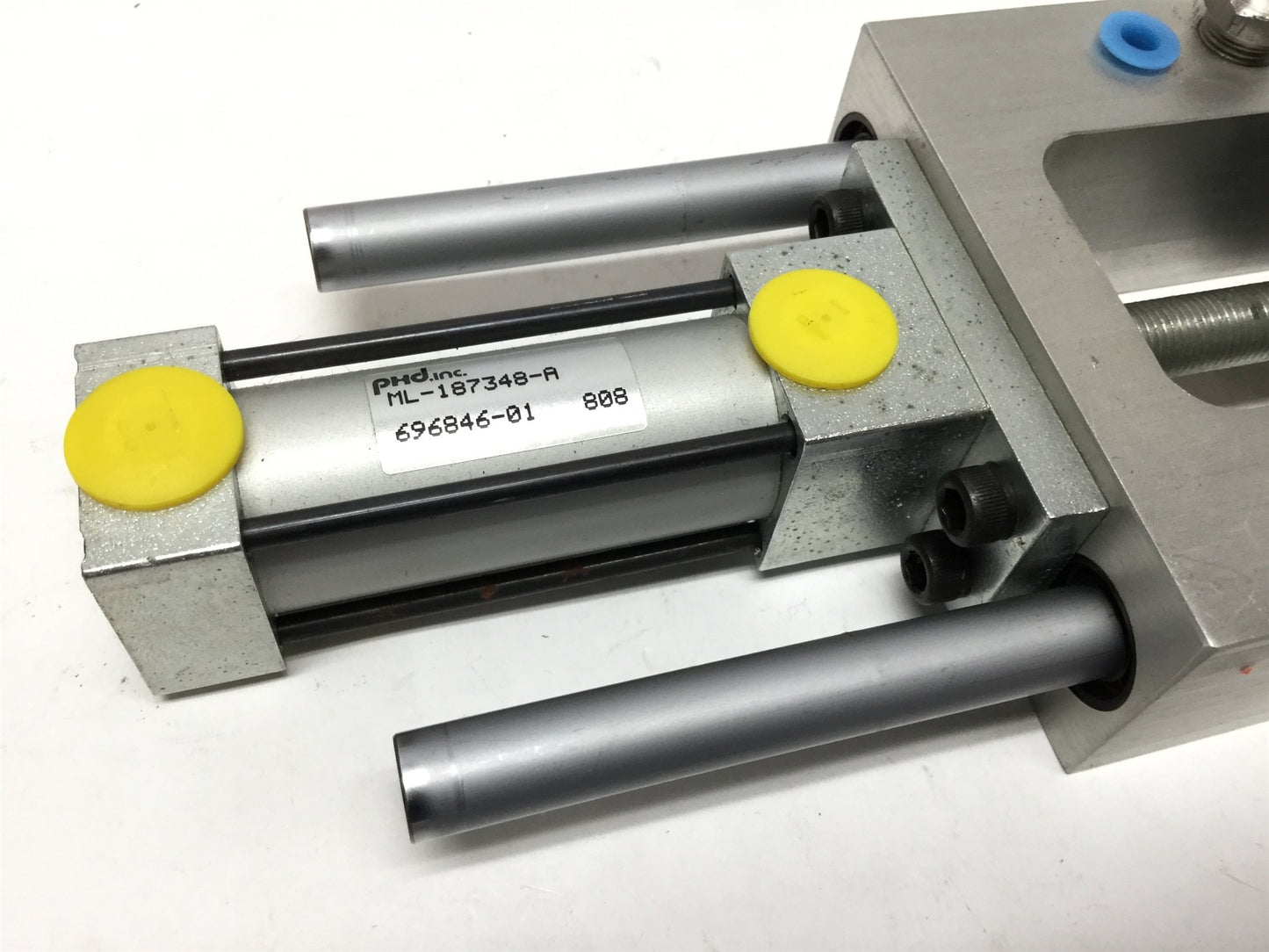 New – Open box PHD ML-187348-A Adjustable Linear Cylinder Slide Thruster Stroke: 1", 1/8 NPT