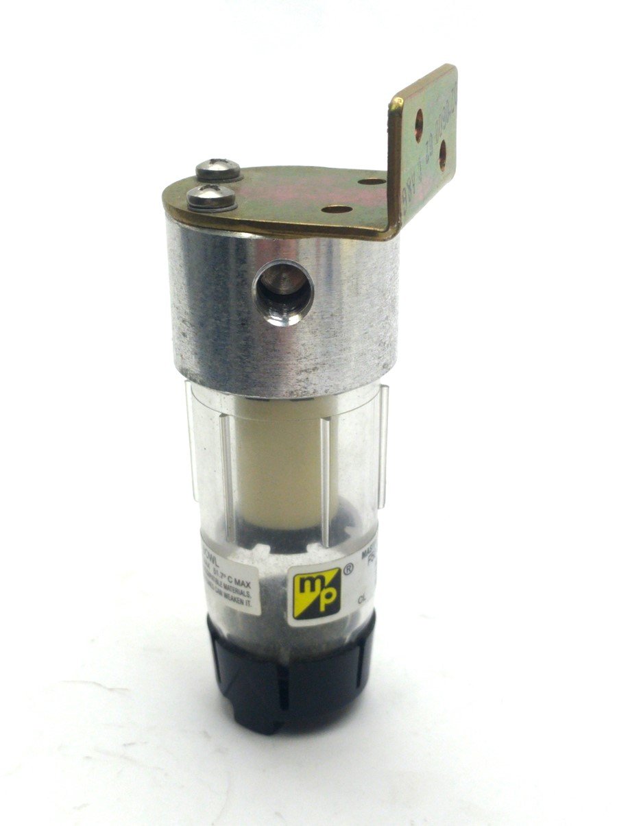 Used Master Pneumatic F50-1TR Polycarbonate Filter Bowl, 150PSI, 125℉, 1/8"NPT