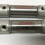 Used Lot of 2 Humphrey 8-D2EY-1/2 Double Rod End Cylinder 1/2" Bore, 1/2" Stroke