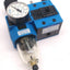 Used Festo 14329 MFHE-3-1/4 Solenoid Valve With LFR-1/4-S-B Filter Fittings: 1/4" NPT