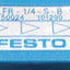 Used Festo 14329 MFHE-3-1/4 Solenoid Valve With LFR-1/4-S-B Filter Fittings: 1/4" NPT