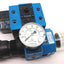 Used Festo 14329 MFHE-3-1/4 Solenoid Valve With LFR-1/4-S-B Filter Fittings: 1/4" NPT