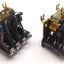 Used Lot of 2 Potter & Brumfield PM-17DY-24 Relay 10A 30VDC or 25A 277VAC 24VDC Coil