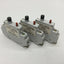 Used Lot of 3 Square D GCB100 Circuit Breakers, Series B, Rating: 10A 125VAC 65VDC