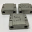 Used Lot of 3 SMC NZFA200-T02 Vacuum Filters 1/4NPT, -100 to 0 kPa *Missing Element*