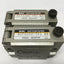 Used Lot of 2 SMC NZFA200-T02 Vacuum Suction Filters 1/4NPT, -100 to 0 kPa, 30µm