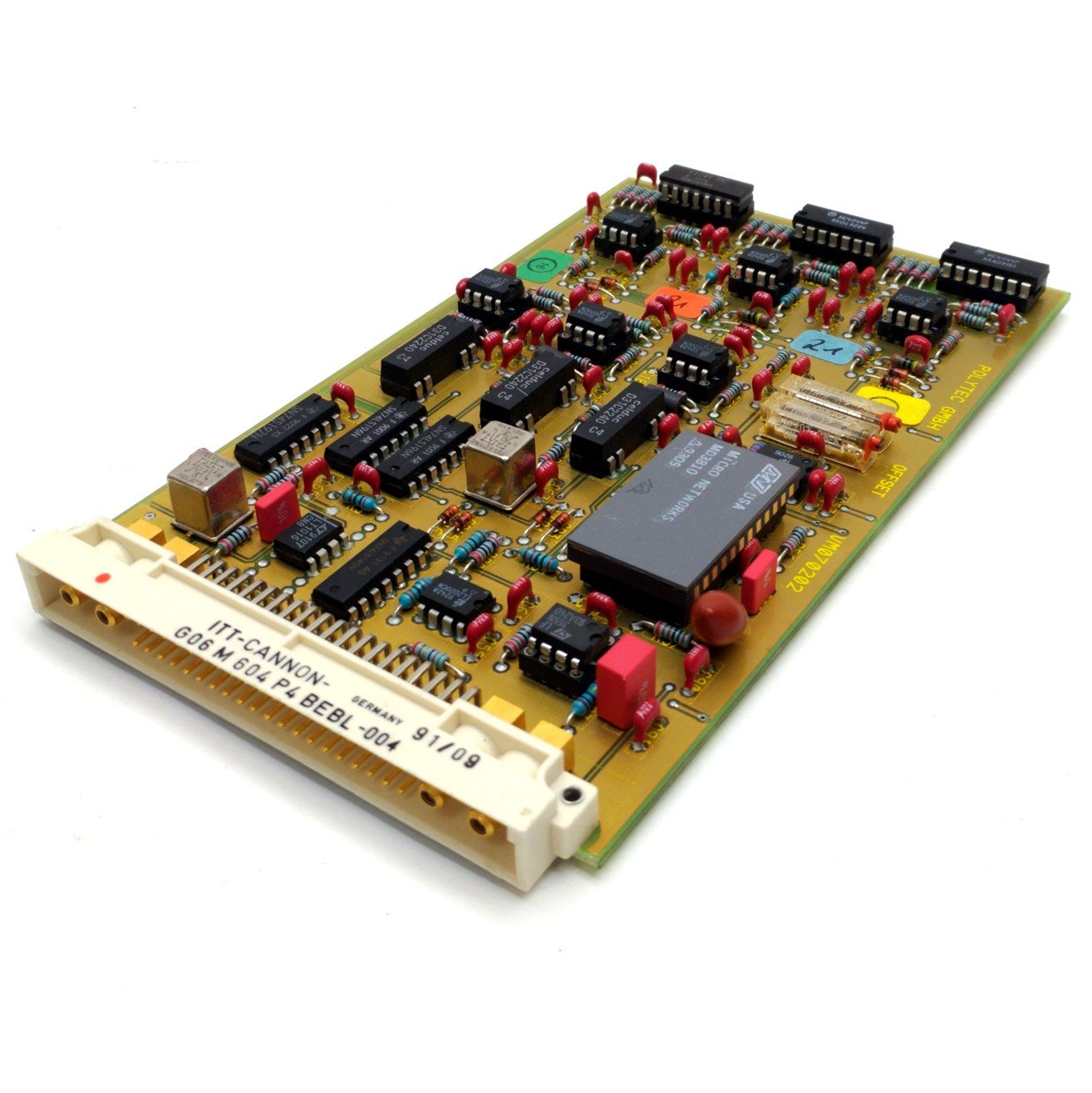 Polytec VM301-6000e Laser Vibrometer PLL Velocity Decoder Board, OVD-0 ...