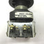 Used Allen Bradley 800T-FXJ6D4 Mushroom Push Pull Button, With 2x 800T-XD4 Blocks