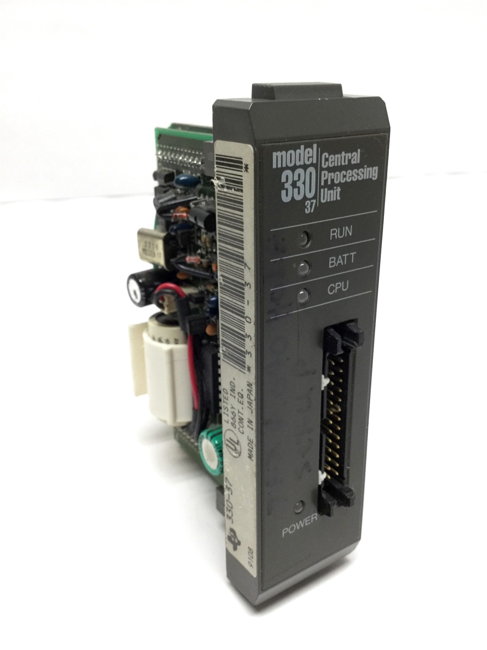 Texas Instruments 330-37 TI305 Simatic PLC CPU Processing Unit Module ...