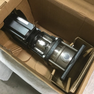 New – Open box Grundfos CRN1-2 A-CX-G-E-HQQE Stainless Centrifugal Pump & Motor .37kW 230V 50HZ