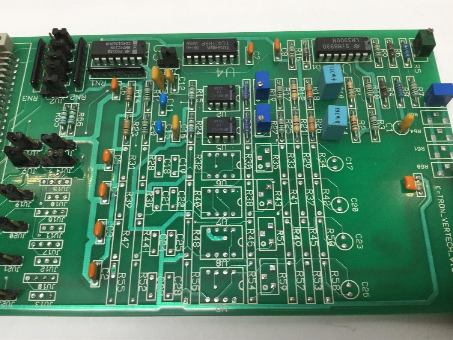Used K-Tron Vertech 9191-30508 Feeder Regulator Control Circuit Board 9184-30500