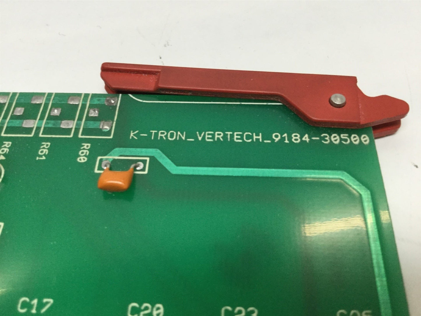 Used K-Tron Vertech 9191-30508 Feeder Regulator Control Circuit Board 9184-30500