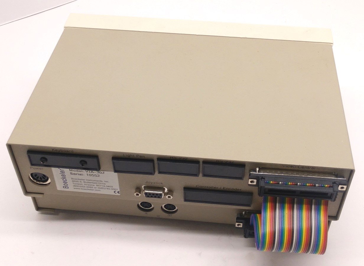 Used Boeckeler Model VIA-30J Video Image Generator Controller and VIA-Y/C Interface