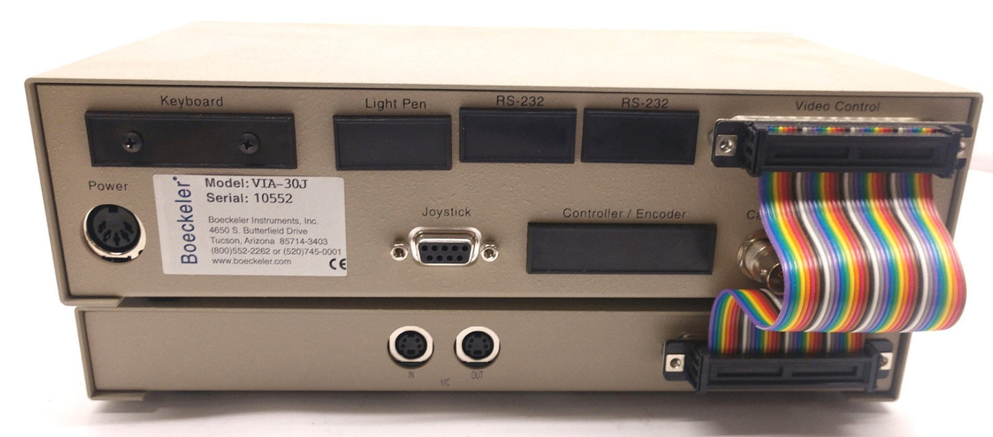 Used Boeckeler Model VIA-30J Video Image Generator Controller and VIA-Y/C Interface