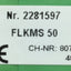 Used Phoenix Contact FLKMS 50 Varioface Breakout Interface Module w/Ribbon Cable