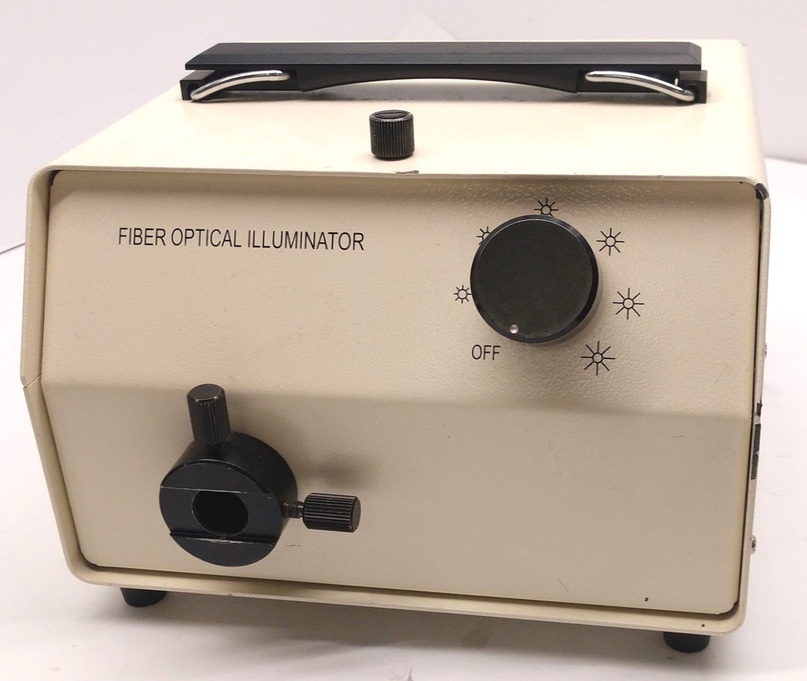 Used ISO 9001 Fiber Optical Illuminator, Fiber Optic Light Source, ID: 5/8"
