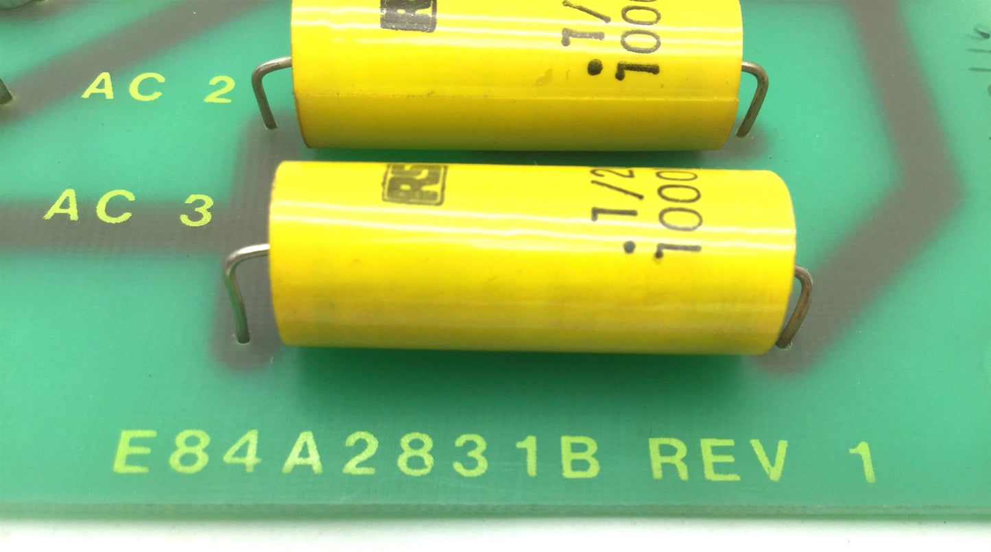 Used JK Lasers LTD E84A2831B Rev 1 P.C. Card (Caps) C4201-C4206 S2k X41020/1007