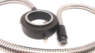 Used Fiber Optic Light Ring, ID: 50mm Ring, 36" Length, 16mm Input, 10mm Bundle
