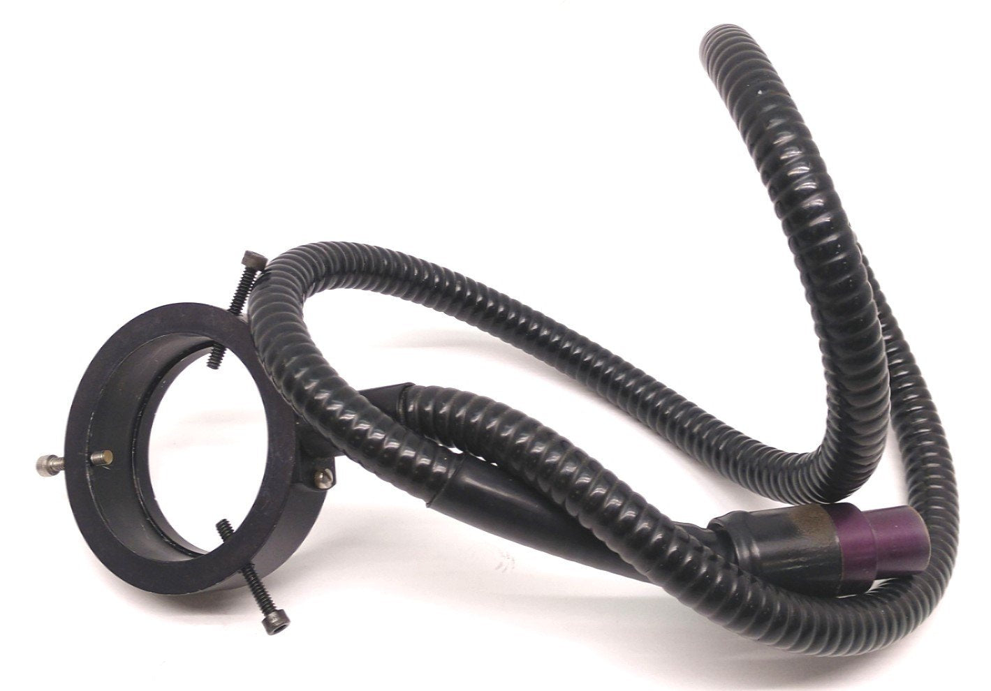 Used Fostec Fiber Optic Light Ring, ID: 50mm Ring, 33" Length, 16mm Input, 8mm Bundle