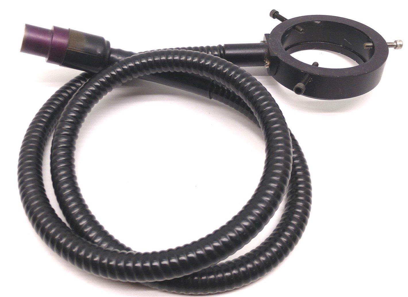 Used Fostec Fiber Optic Light Ring, ID: 50mm Ring, 33" Length, 16mm Input, 8mm Bundle
