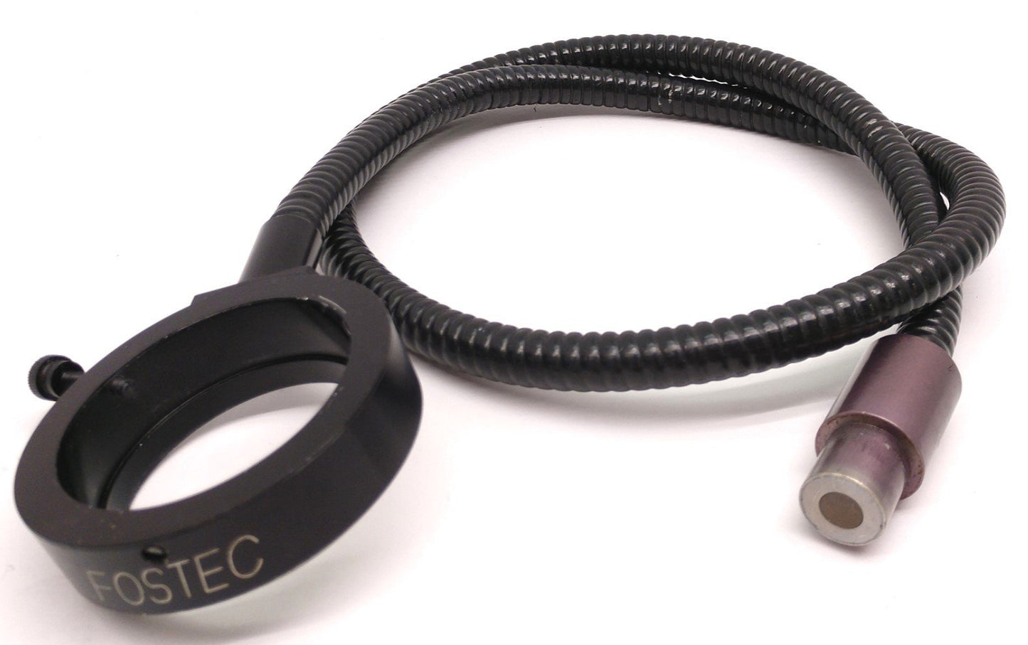 Used Fostec Fiber Optic Light ID 50mm Ring, 33" Length, 16mm Input, Missing Screws
